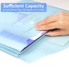 Pack of 20 A4 Document Wallets, Waterproof Document Folders, A4
