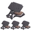 MAGT Bicycle Brake Pads, Resin Pads, Quiet Bicycle Disc Brake