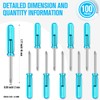 100 Pcs Pocket Screwdriver Mini Tops Tiny 2.0 mm Pocket