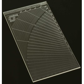 Infiniti Model IT Series IT3007 Clear Easy Cutting Mat C Curved Plastic Model Tool