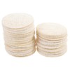 Gatuida 36pcs Natural Loofah Face Exfoliating Pads Gentle Facial Scrubber