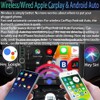 Double Din Car Stereo with Wireless Apple Carplay,Wireless Android Auto,7