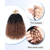 Eerya 10 Inch Yanky Twist Crochet Hair for Women 8