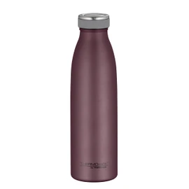 THERMOcafé by THERMOS TC BOTTLE Burgundy Mat 0.50 L, Stainless Steel Vacuum Flask, Carbonated Proof, 12 Hours Hot 24 Hours Cold, Leak-Proof, for School, On the Go and Office
