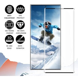 SURFCUZ (2+2 Pack) Screen Protector For Note 20 Ultra With Camera Lens Protector, HD 99.99% Transparency, 9H Hardness, Support Fingerprint Unlock, Easy Installation, 6.9 Inch