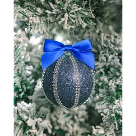 Rainbow Pana 100 Pack Self Adhesive Ribbon Bows Royal Blue Bows Premade 2" Small Satin Bows for Balloons Package Craft Gift Wrapping Wedding Baby Shower Birthday Party Decorations