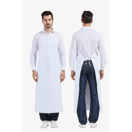 Nanxson Waterproof PVC Apron Adjustable Adjustable Neck Drawstring and Waistband Heavy Duty Chemical Resistant Apron for Dishwashing Butcher Dog Grooming CFS0001