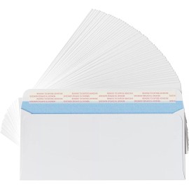 CREGEAR #10 Envelopes Self Seal Security Letter Size 4-1/8 x 9-1/2 Inches, 24 LB