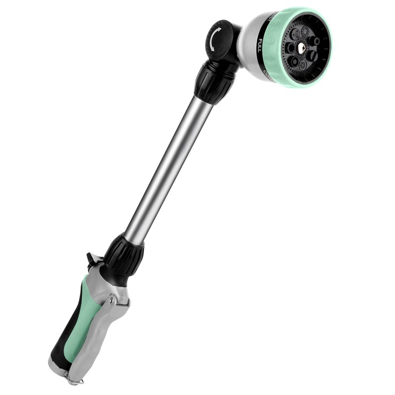 RESTMO Metal Watering Wand, Heavy Duty Garden Hose Wand with