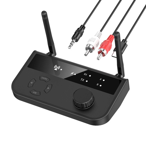 Ankilo Bluetooth 5.3 Transmitter Receiver, Aux Bluetooth Adapter for Car,