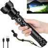 OMALIGHT Rechargeable LED Flashlight, 90,000 Lumens Super Bright Tactical Flashlights