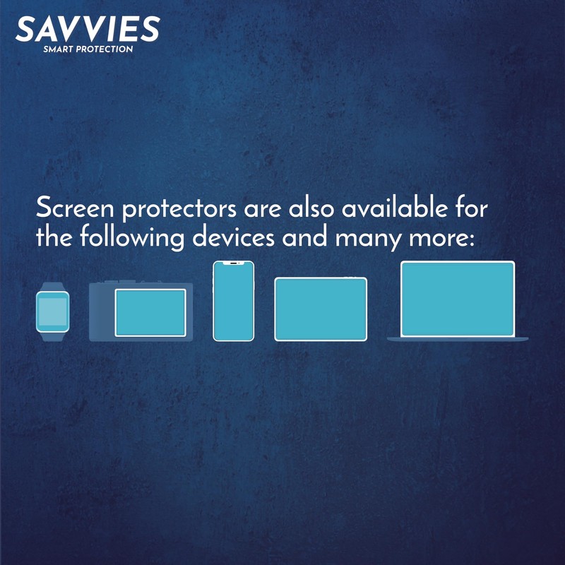 Savvies Pack of 6 Screen Protectors for Garmin Venu 2