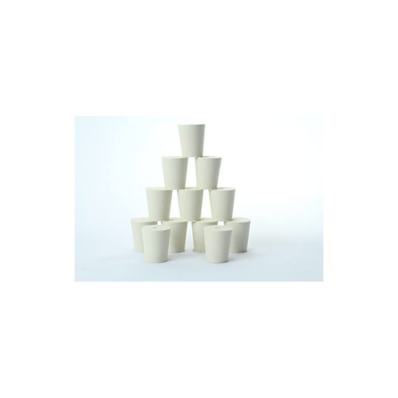 10+2 Rubber Stopper Set, Including 10 of #3 and 2