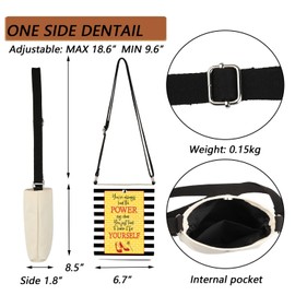 MBMSO Wizard Oz Gifts You've Always Had the Power My Dear Crossbody Bag Movie Inspired Gifts for Fans Movie Lover Sling Purse, Movie Fans Crossbody-2