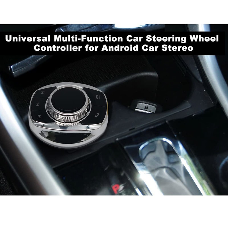 JOYING Controller Android Car Stereo, Universal Car Steering Wheel Control,