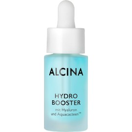 ALCINA Hydro Booster - 1 x 15 ml - For Refreshed, Optimally Moisturized Skin - Concentrated Face Serum with Hyaluronic & AquaCacteen