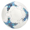 Inflatable Soccer Ball Size 5 Blue PU for Youth Adult