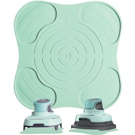 Dacthuw Air Fryer Trivets Silicone for Ninja Crispi, Hot Pads for Ninja Crispi Airfryer Accessories, Versatile Kitchen Countertop Potholders Suitable for Fondue Mats and Spoon Rests