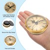 PATIKIL 2.8" 70mm Quartz Clock Insert, Round Quartz Movement Miniature