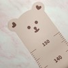 Animal Height Measuring Tape Bear Peach