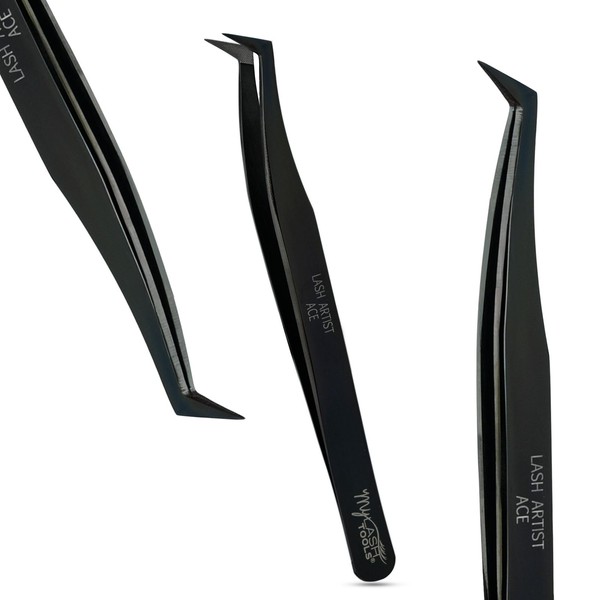 My Lash Tools Mega Boot Volume Fiber Tip Lash Tweezer