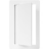 6" x 10" White Plastic Access Panel. Service Shaft Door