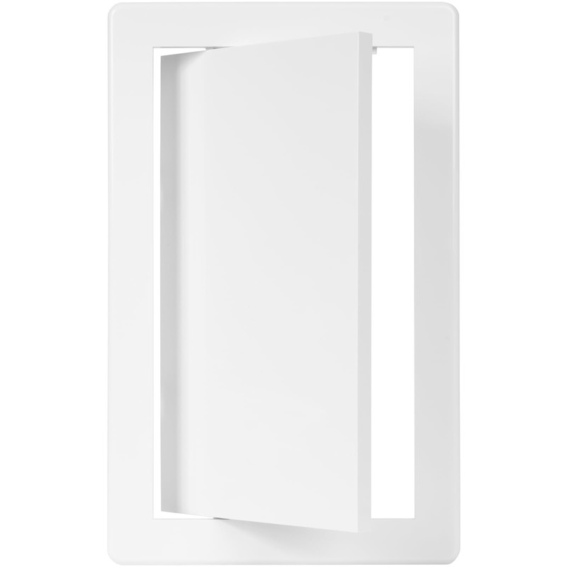 6" x 10" White Plastic Access Panel. Service Shaft Door