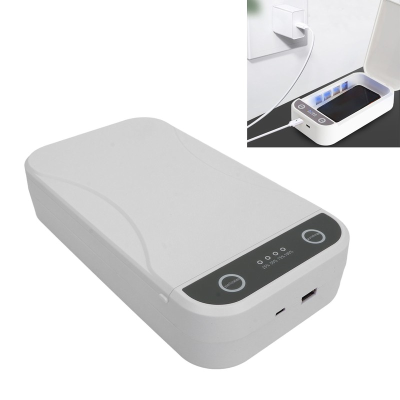 UV Cleaning Box Automatic Timing English Voice Prompt Multi Purpose