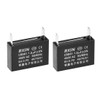 uxcell Ceiling Fan Capacitor CBB61 1.5uF 450V AC Single Insert
