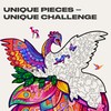 UNIDRAGON Original Wooden Puzzle - Fairy Bird, 297 Pieces, Large