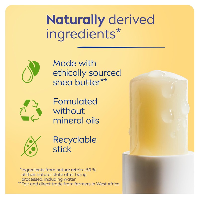 NIVEA Sun Caring Lip Balm Sticks with SPF 30, Duo