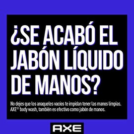 AXE Jabón Líquido Corporal Body Wash Gold 400ml  Ice Chill Jabón Líquido Corporal Body Wash 400ML