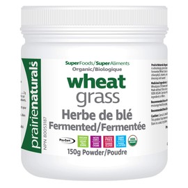 Prairie Naturals Prairie Naturals Organic Fermented Wheatgrass Juice Powder - 150 Gram