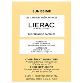 Lierac Sunissime The Preparing Capsules 30 Capsules