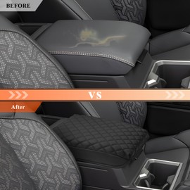 for 2024 2025 Toyota Tacoma Center Console Cover for 2024 2025 Tacoma Accessories SR/SR5/TRD PreRunner/Sport/Off-Road/Limited/Trailhunter/Pro Middle Console Armrest Protector