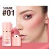 3-Pack Contour, Highlighter & Blush Set - Long-Lasting, Natural, Lightweight,