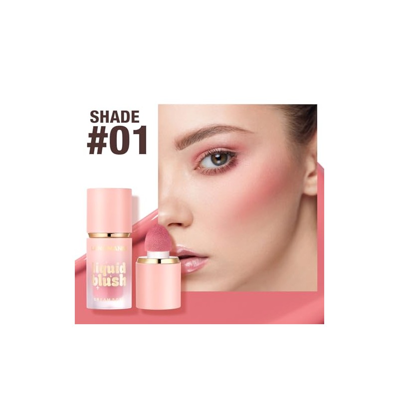 3-Pack Contour, Highlighter & Blush Set - Long-Lasting, Natural, Lightweight,
