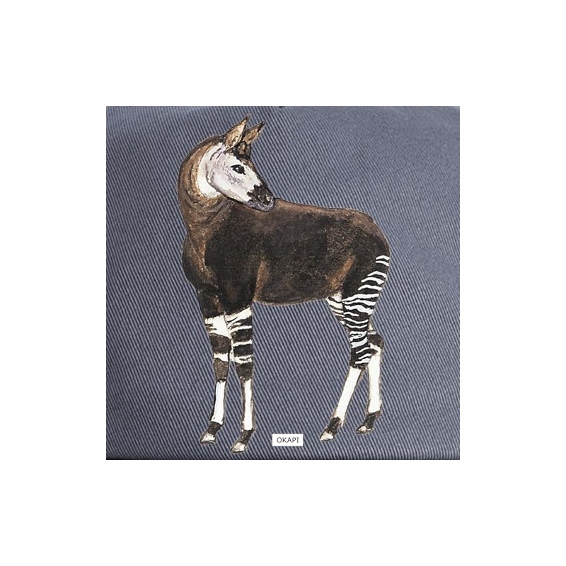 CafePress Okapi Animal Cap Unique Adjustable Baseball Hat Gray