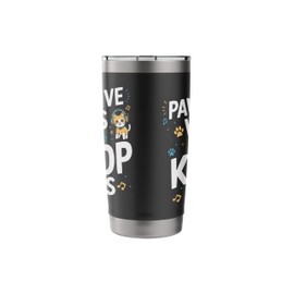 K-Pop Dance Korean Pop Music Cat Owner South Korea Kpop Stainless Steel Insulated Tumbler
