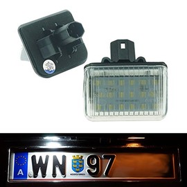 DoLED R01 LED License Plate Light with E-Mark Xenon Look