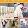 Vomurra Baby Banister Guard for Stairs,31.5'' X 236'' Stairway Net,Magic