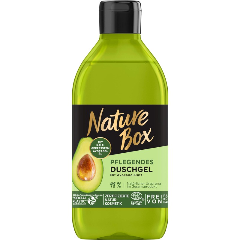 Nature Box Nourishing Shower Gel with Avocado Fragrance 250ml