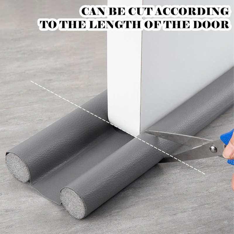 CENCERY 37in/96cm Double Under Door Draught Excluder, Double Side Door