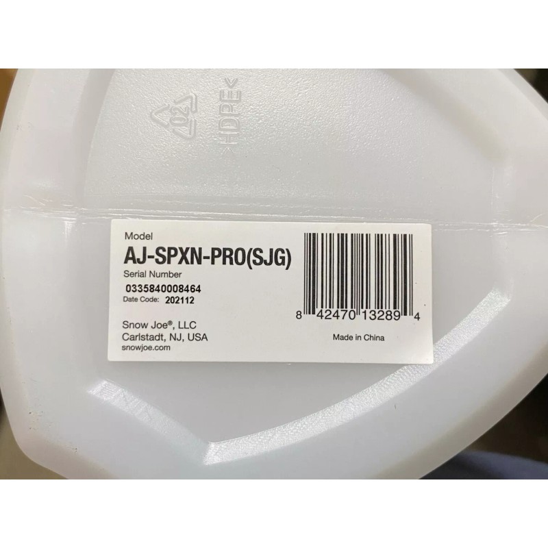Aqua Joe AJ-SPXN-PRO 2-in-1 Garden Hose-Powered Adj. Foam Can. Spray