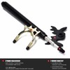 Collapsar Retractable Billiards Pool Cue Stick Bridge with Removable Metal