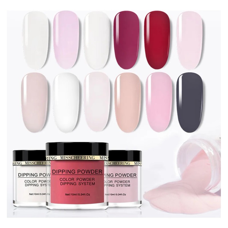 Polvo De Infilción De Uñas, Color, Polvo De Uñas, Purpurina