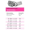 Caspar GU243 Women's Wide Waist Belt, Cognac