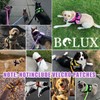 Bolux Dog Harness, No-Pull Reflective Dog Vest, Breathable Adjustable Pet