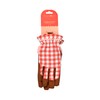 Burgon & Ball Colour Collection Gloves - Red Check
