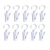 Super Strong Swivel Hanging Hooks - Laundry & Curtain Clips,